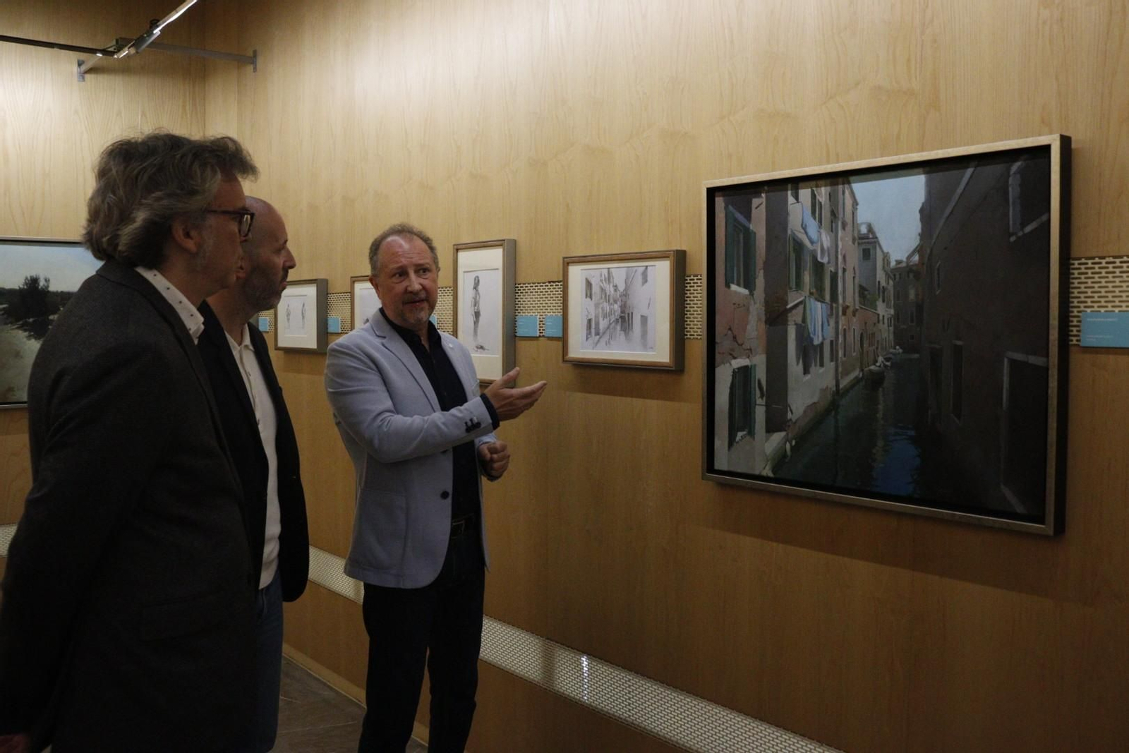 La exposición 'Dibujos preparatorios. Paisajes y Figuras' del Museo de Bellas Artes, en imágenes