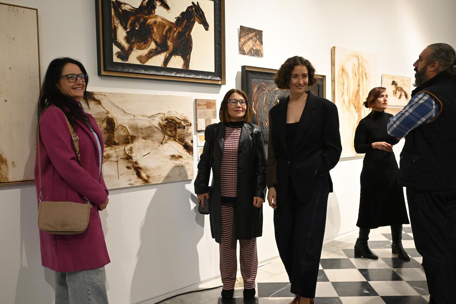 Inauguración de la exposición `Ánima´ de Tiziana Domínguez