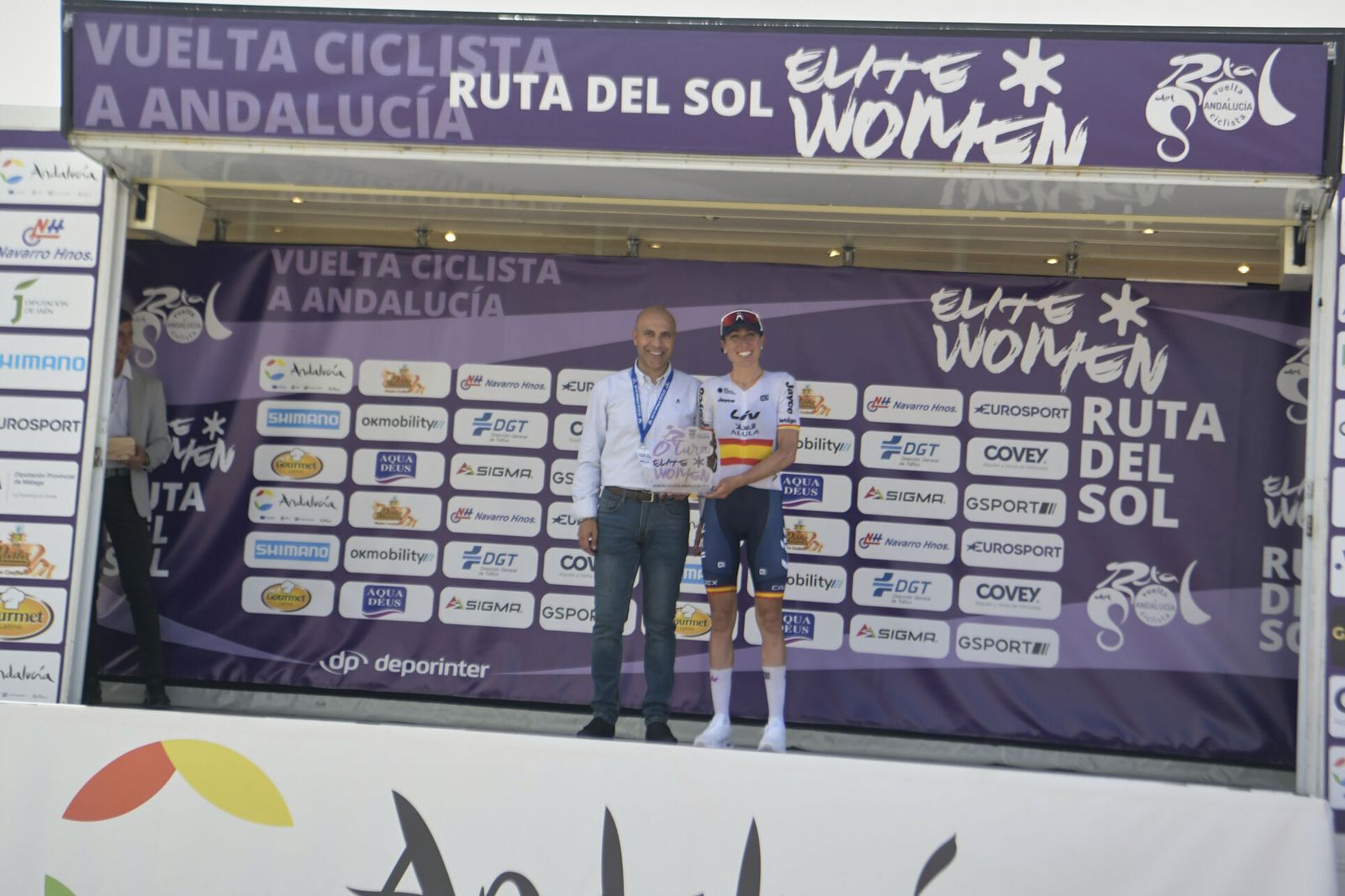 Las mejores imágenes de la segunda etapa de la Vuelta Andalucía Elite Women