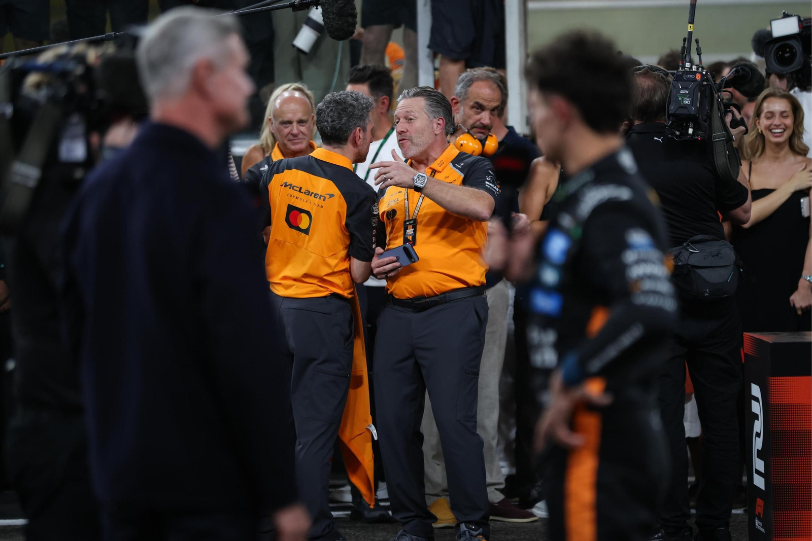 Las fotos del título mundial de Lando Norris en la Fórmula 1