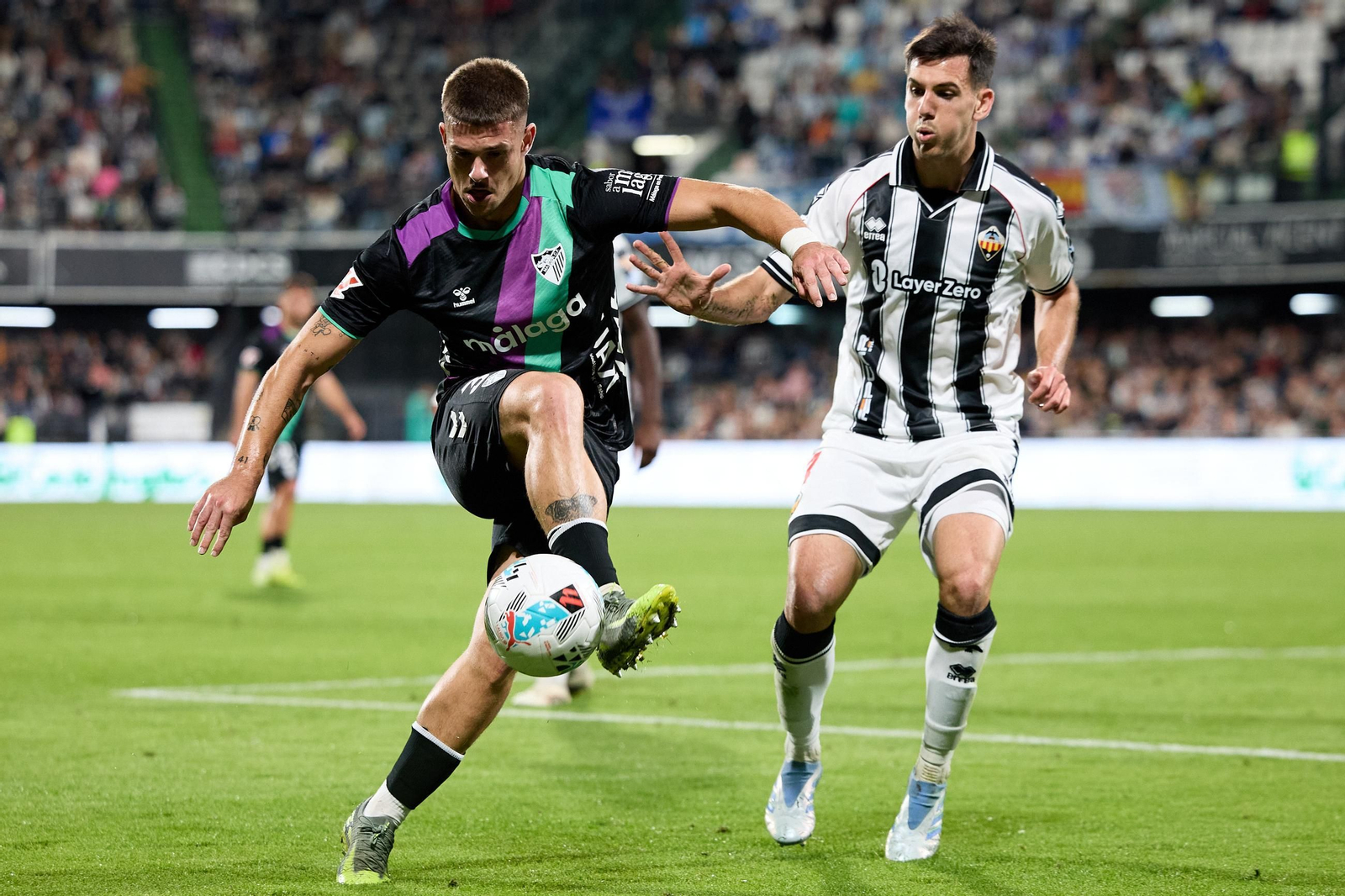 El Castellón-Málaga CF, en fotos