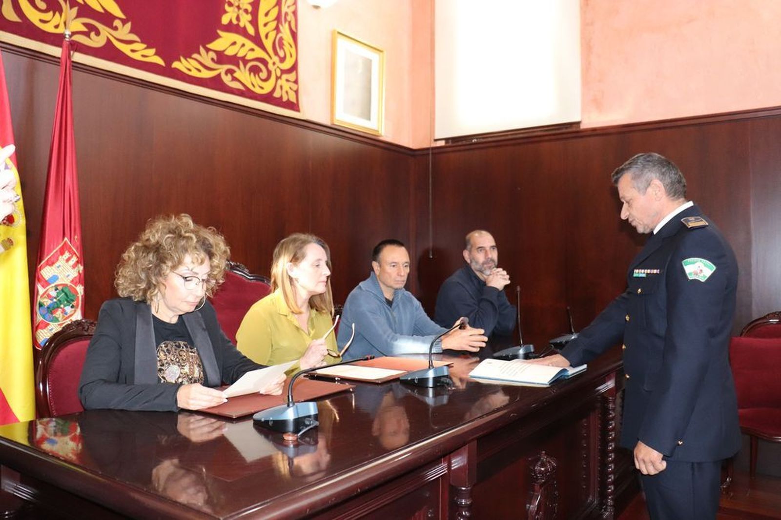 José María Repiso toma posesión como Inspector de la Policía Local de Puerto Real
