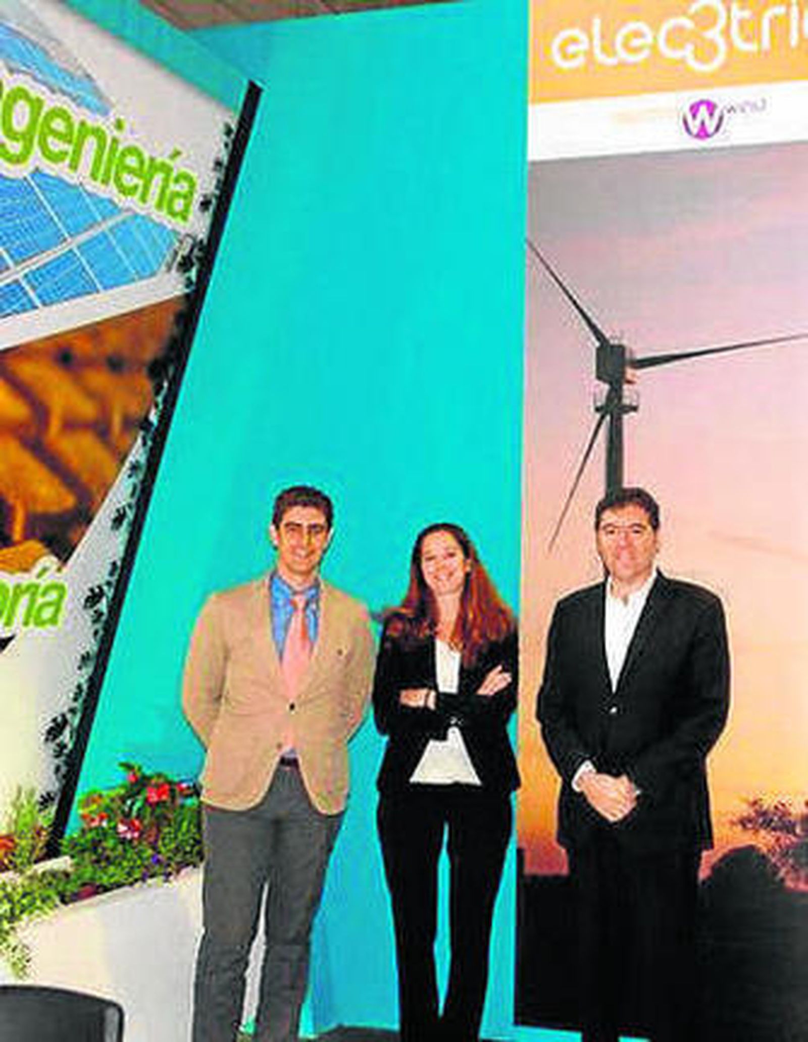 Responsables de Electria Wind.