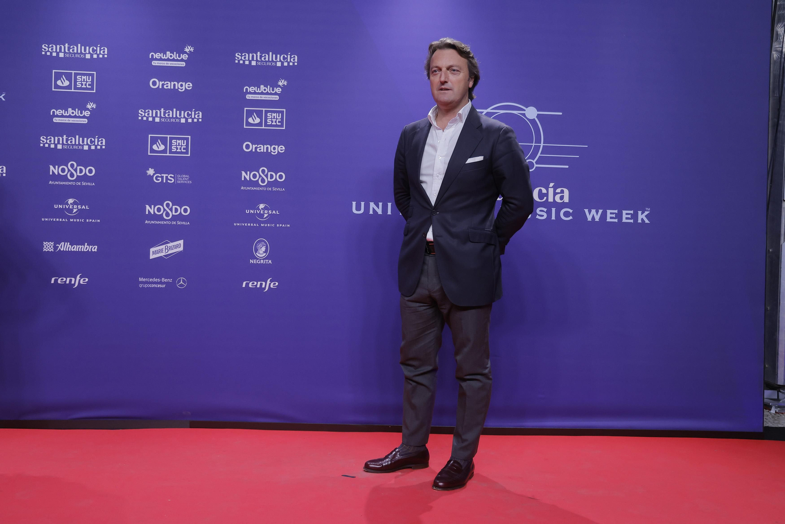 Famosos y artistas en la alfombra roja de la gala del flamenco en los 'Santalucía Universal Music Week'
