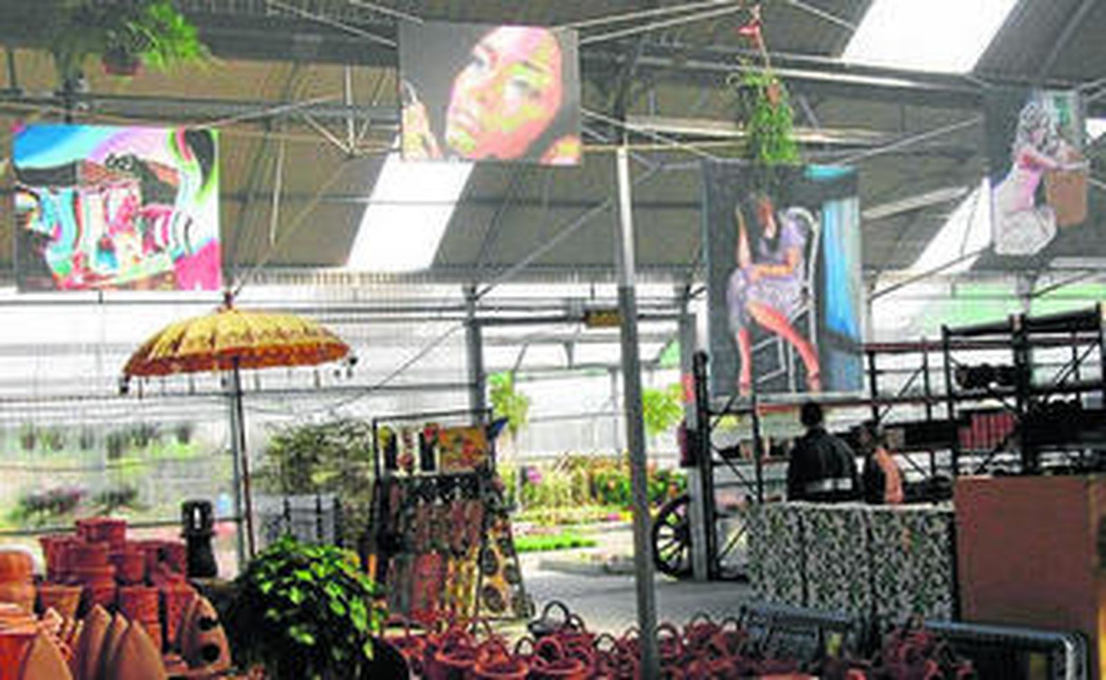 Parte de la obra de Emilio Maestre en Los Barrios.