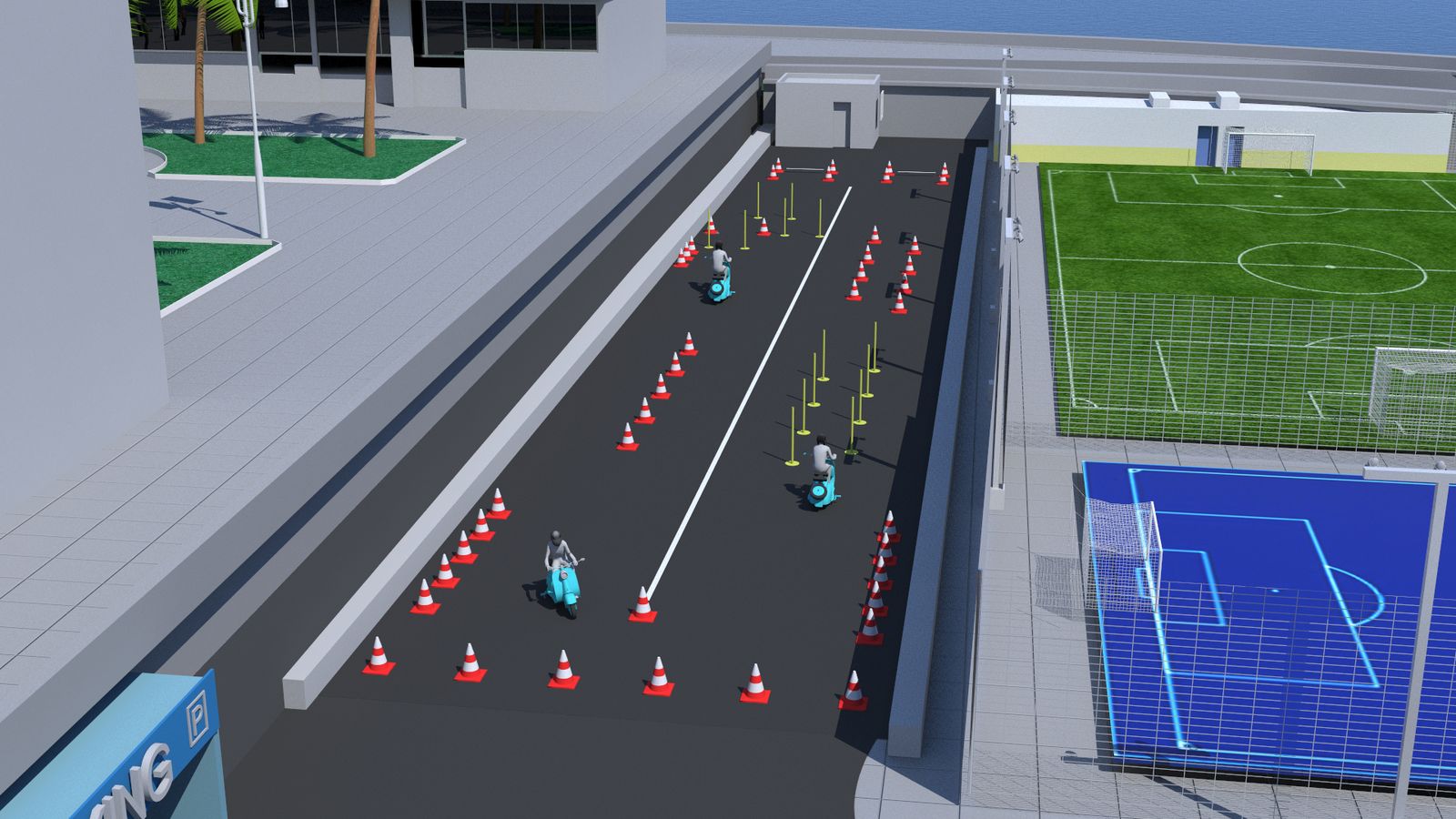 Así es el proyecto del PP para integrar la zona de Pascual Pery en la ciudad