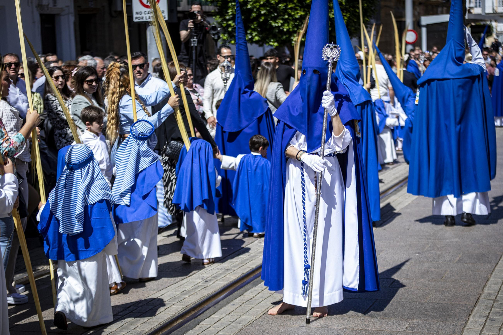 Las imágenes de la hermandad de Cristo Rey (Borriquita) en la Semana Santa de San Fernando 2025