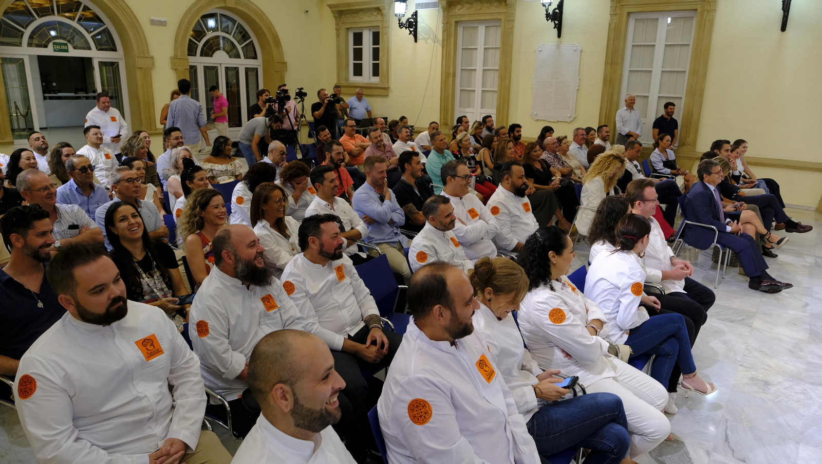 Imágenes de la presentación de  la Asociación Almería Gastronómica