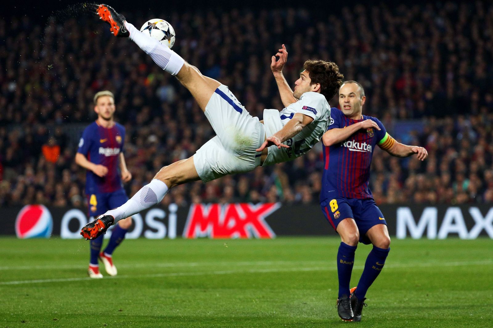 Las imágenes del Barcelona-Chelsea