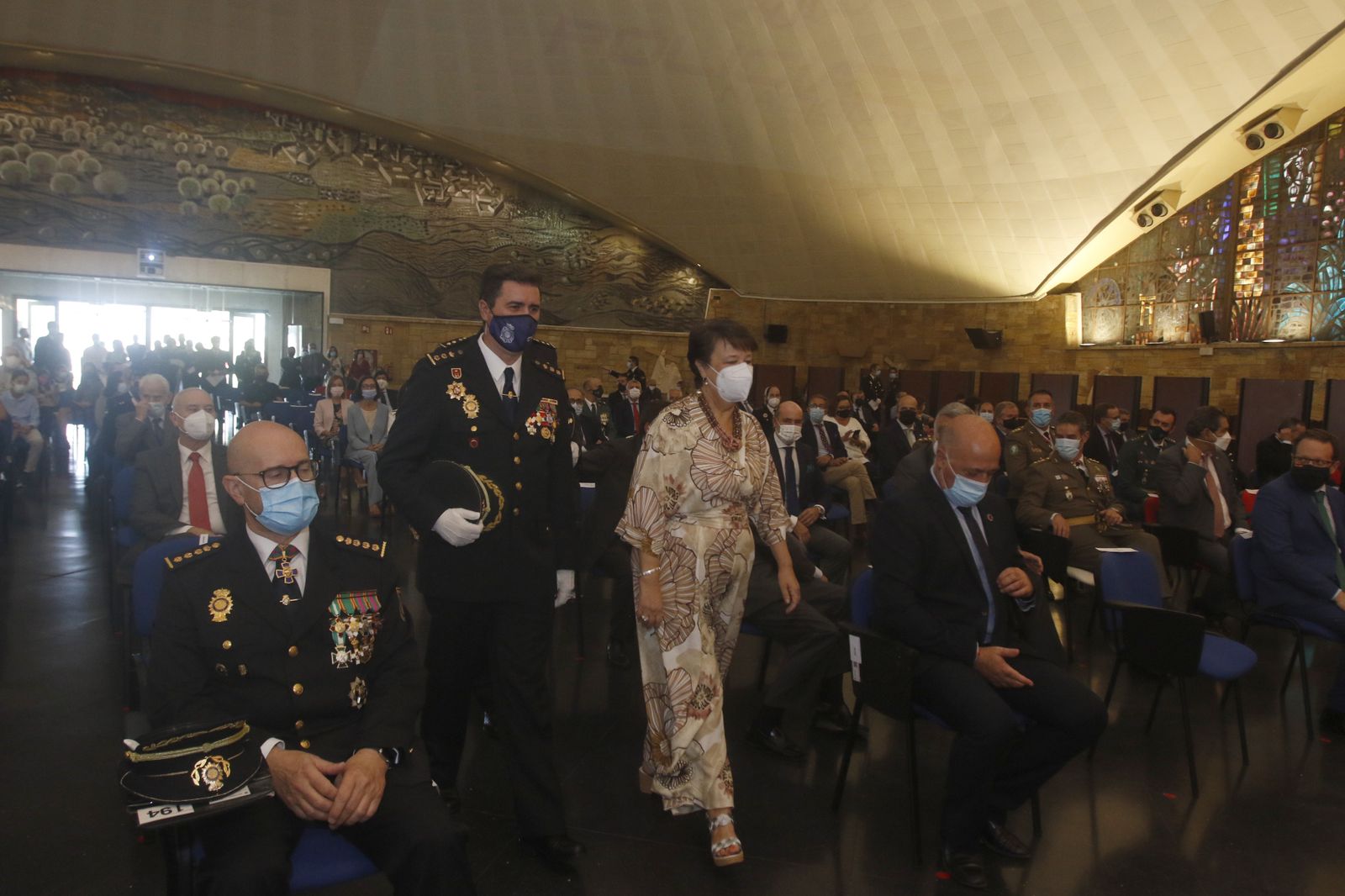 Celebración del Día de la Policía Nacional, en imágenes.