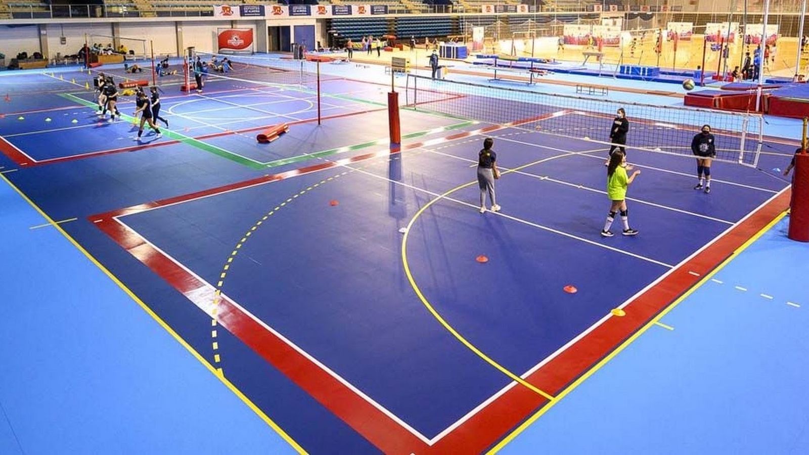 Las instalaciones deportivas de la ciudad tendrán mucha actividad esta temporada.