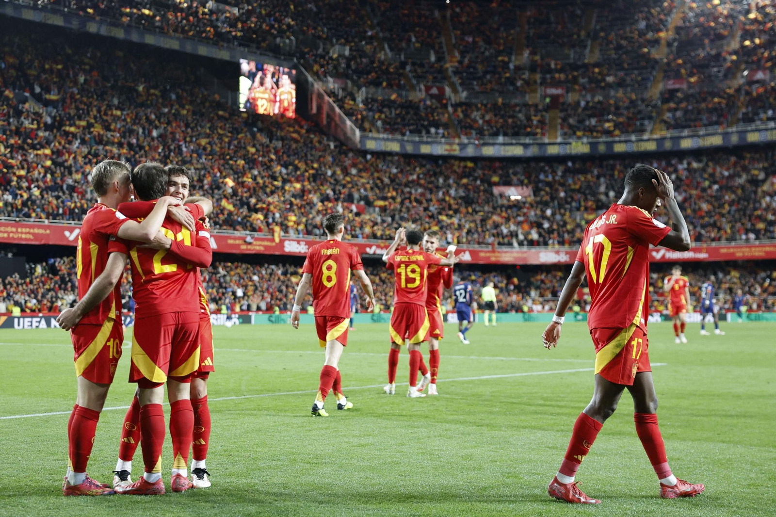 Las mejores fotos del España - Países Bajos