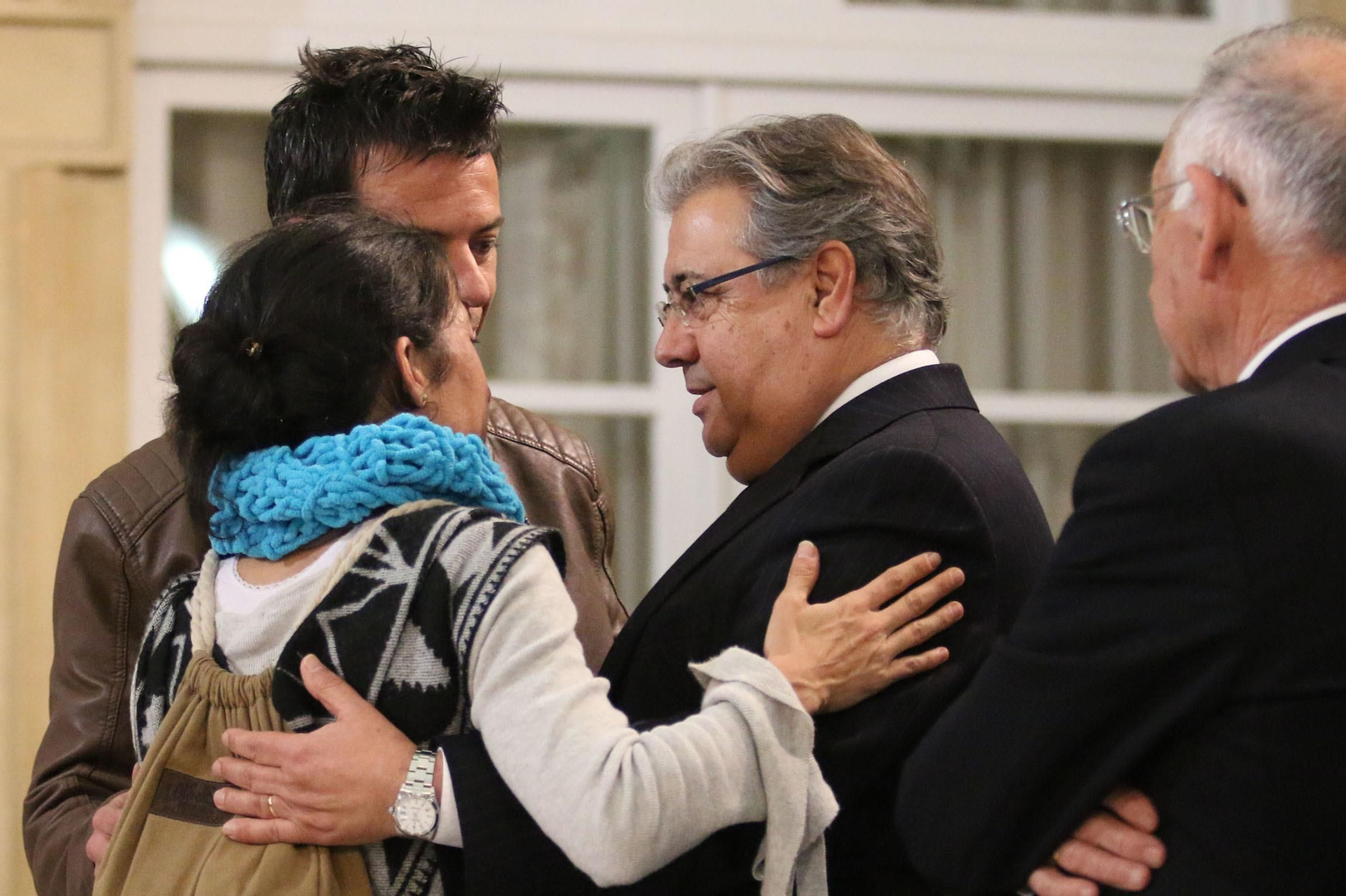 Las imágenes de la capilla ardiente por Gabriel