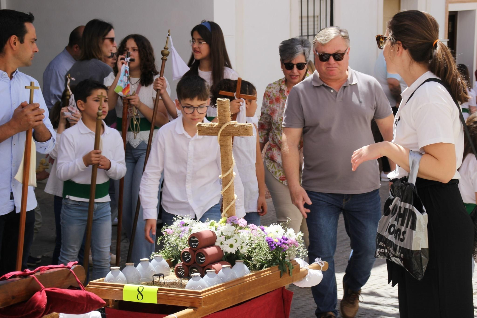 La procesión de la Cruz de Mayo de Montilla, en imágenes