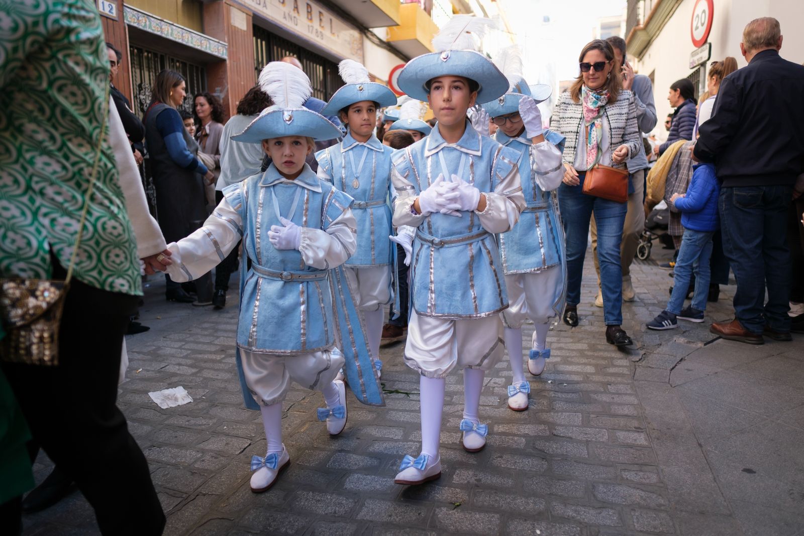 Las imágenes de la procesión de la Virgen Milagrosa de Triana