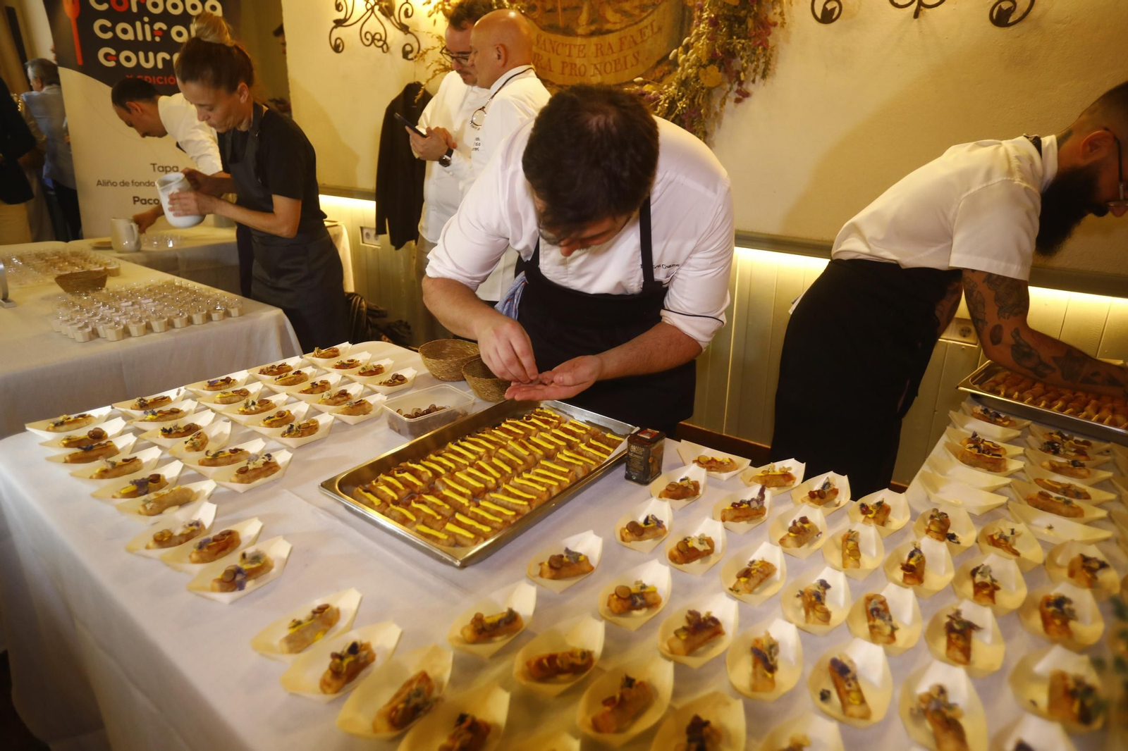 En imágenes, el 'showcooking' de Córdoba Califato Gourmet 2025