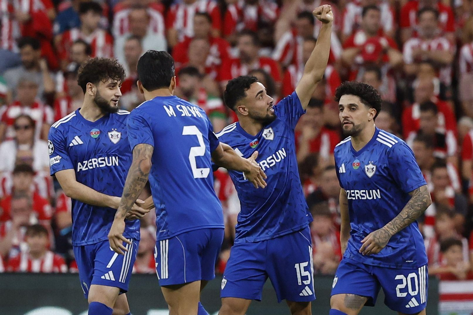 Las mejores fotos del Athletic-Qarabag