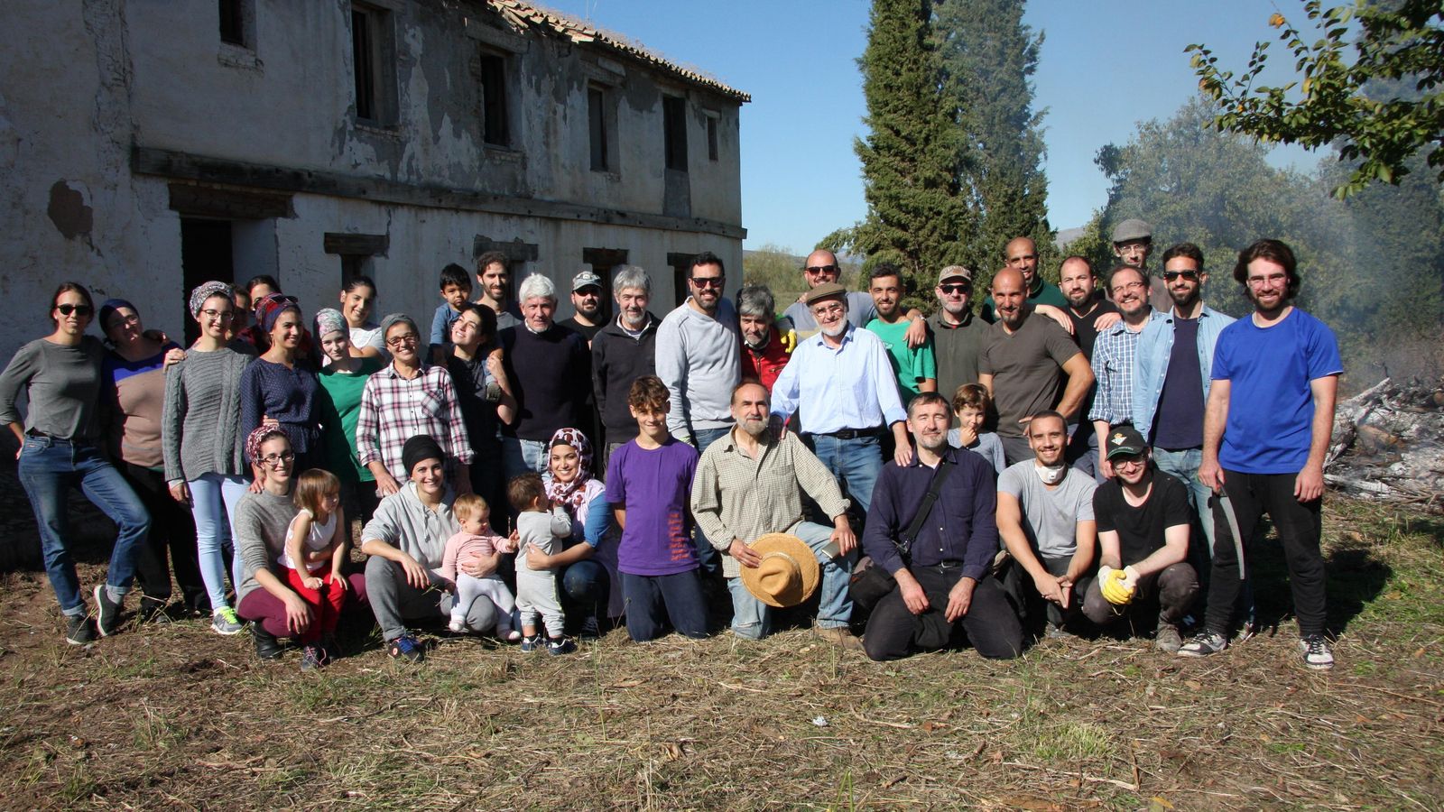El equipo que colabora en la mejora de la futura residencia.