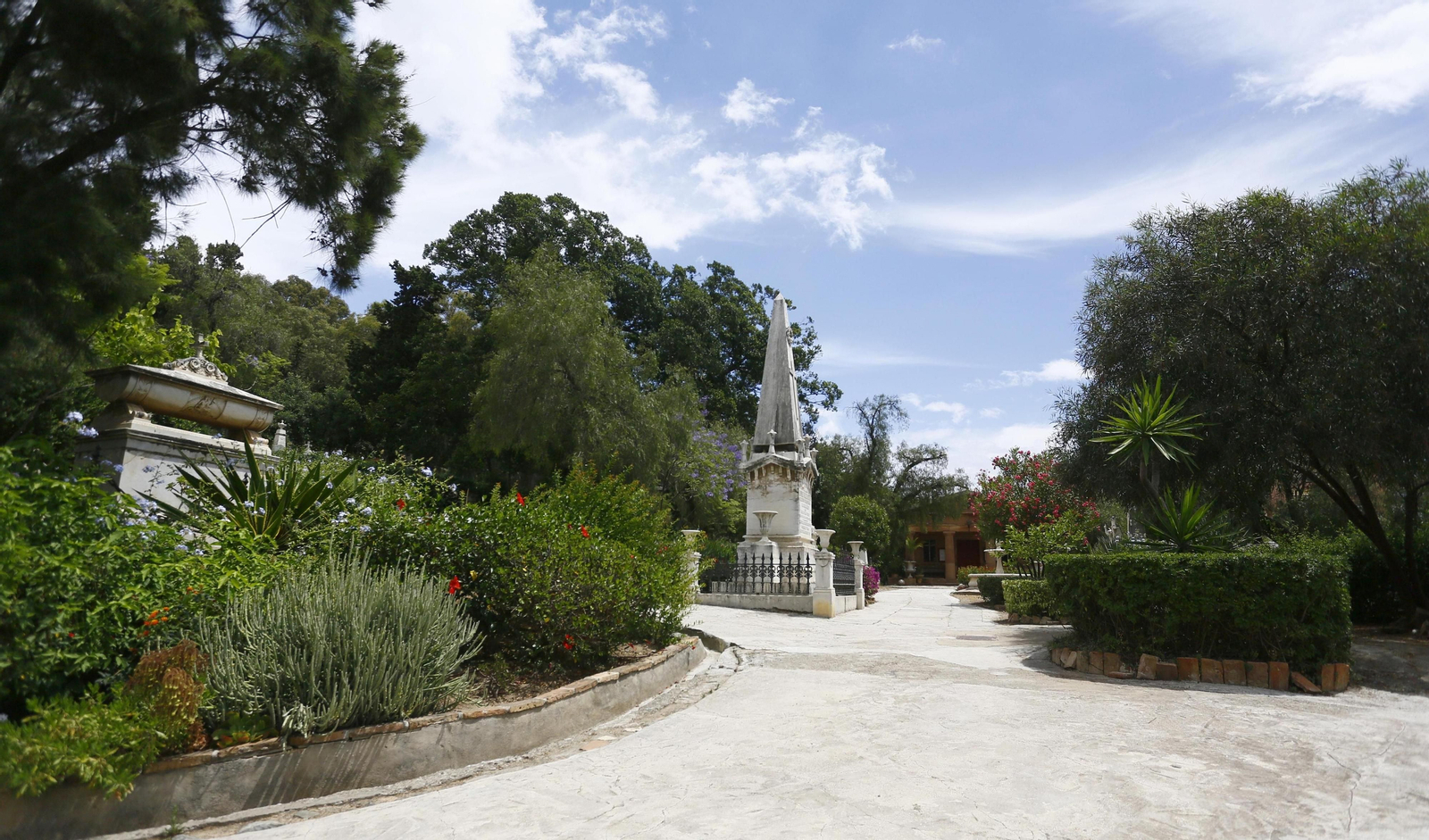 El cementerio Inglés de Málaga, en fotos