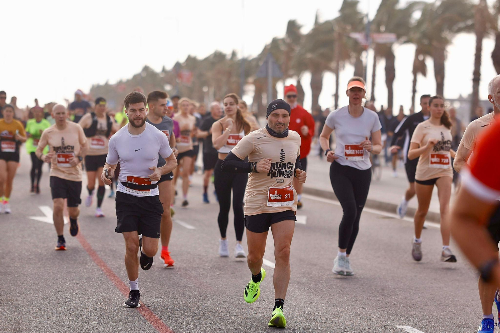 La Brunch Run del Maratón de Málaga, en imágenes