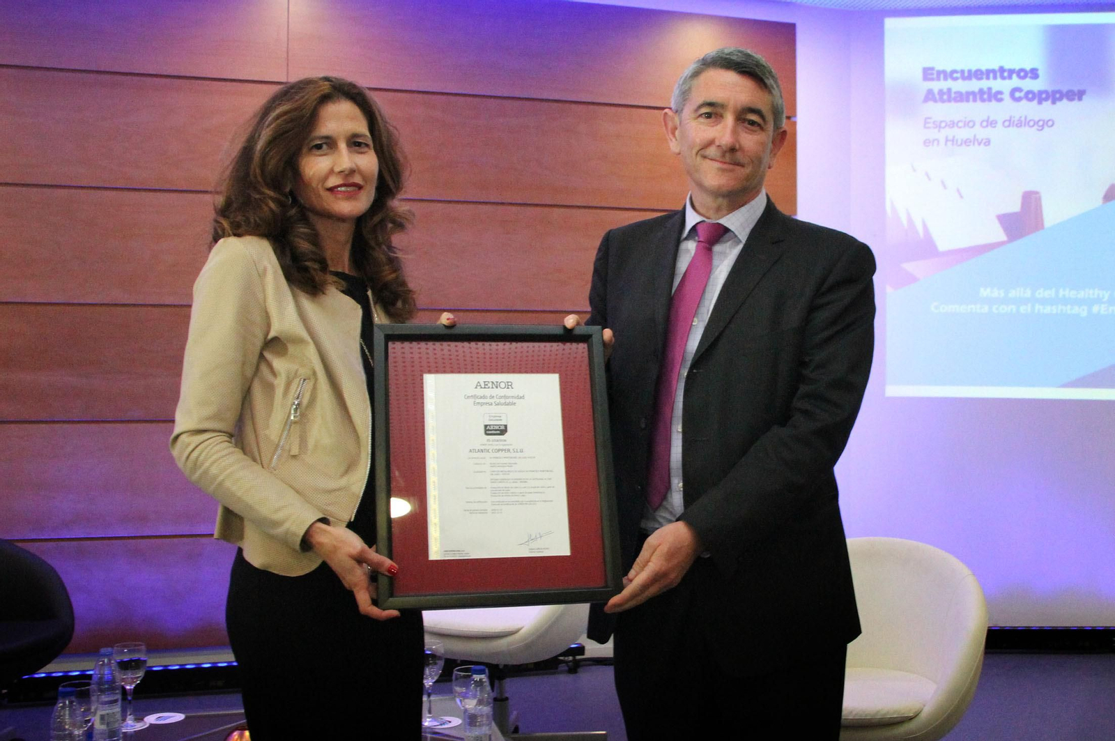 "Encuentros Atlantic Copper" en imágenes