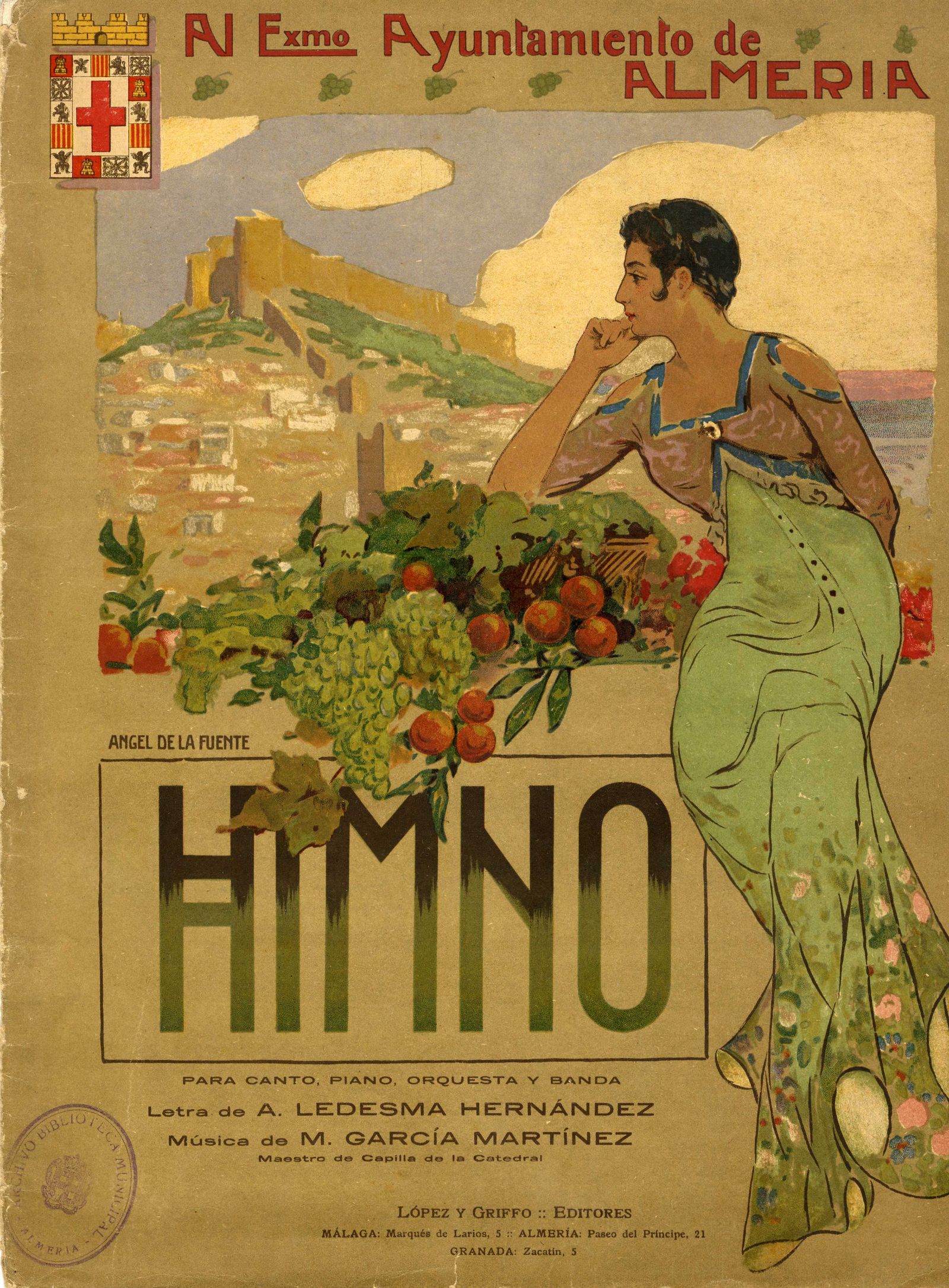 Himno a Almería oficial. 1916