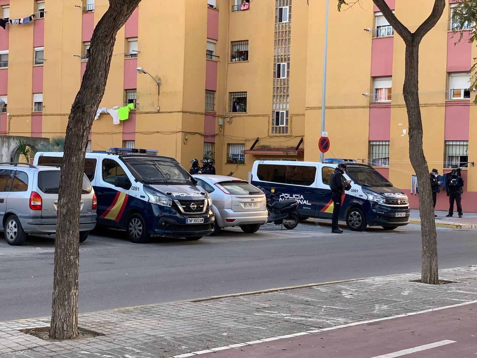 Operación de la Policía Nacional