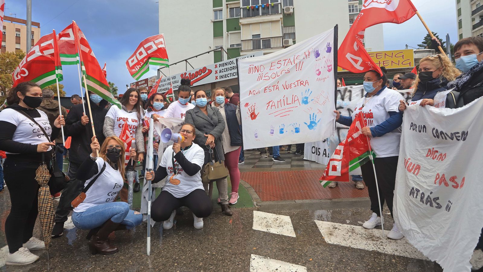 Fotos de la manifestación del metal en Algeciras