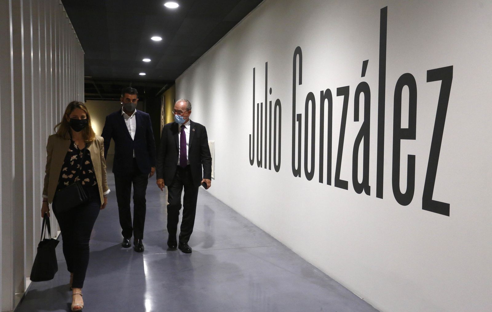 Fotos de la exposición 'Julio González' en el Pompidou de Málaga