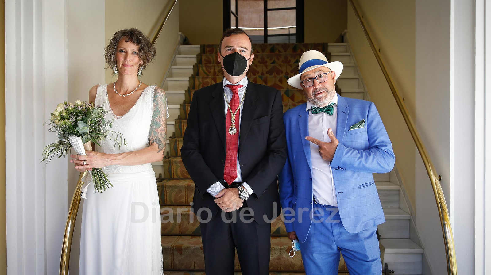 Peculiar boda de Juan Tejero con la alemana Tina Heidelberg Peculiar boda de Juan Tejero con la alemana Tina Heidelberg