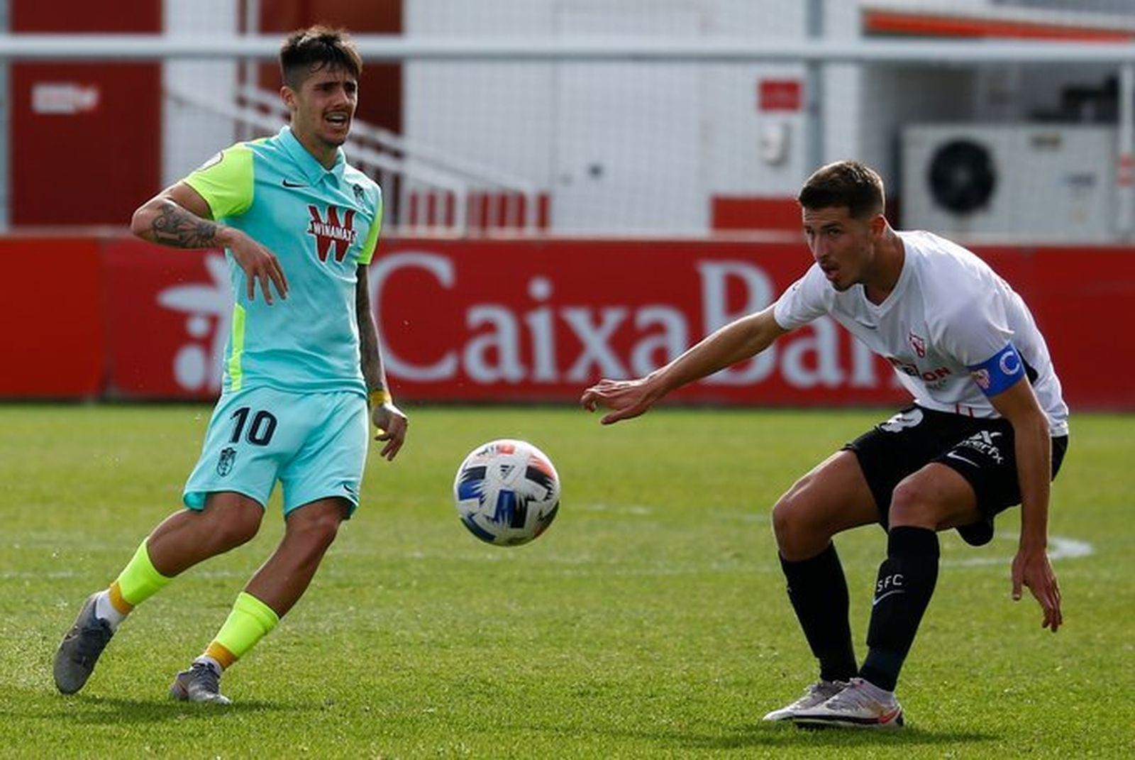 Echu participó activamente en el penalti que falló Migue García.