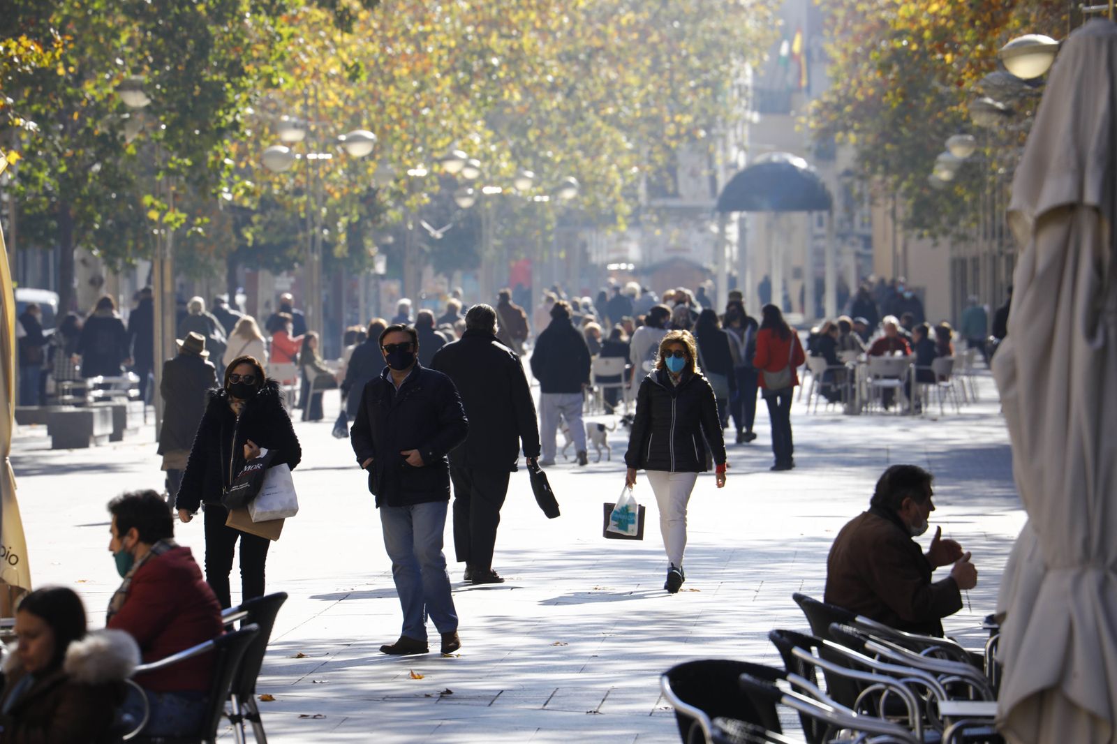 Ambiente en la calle en Córdoba.