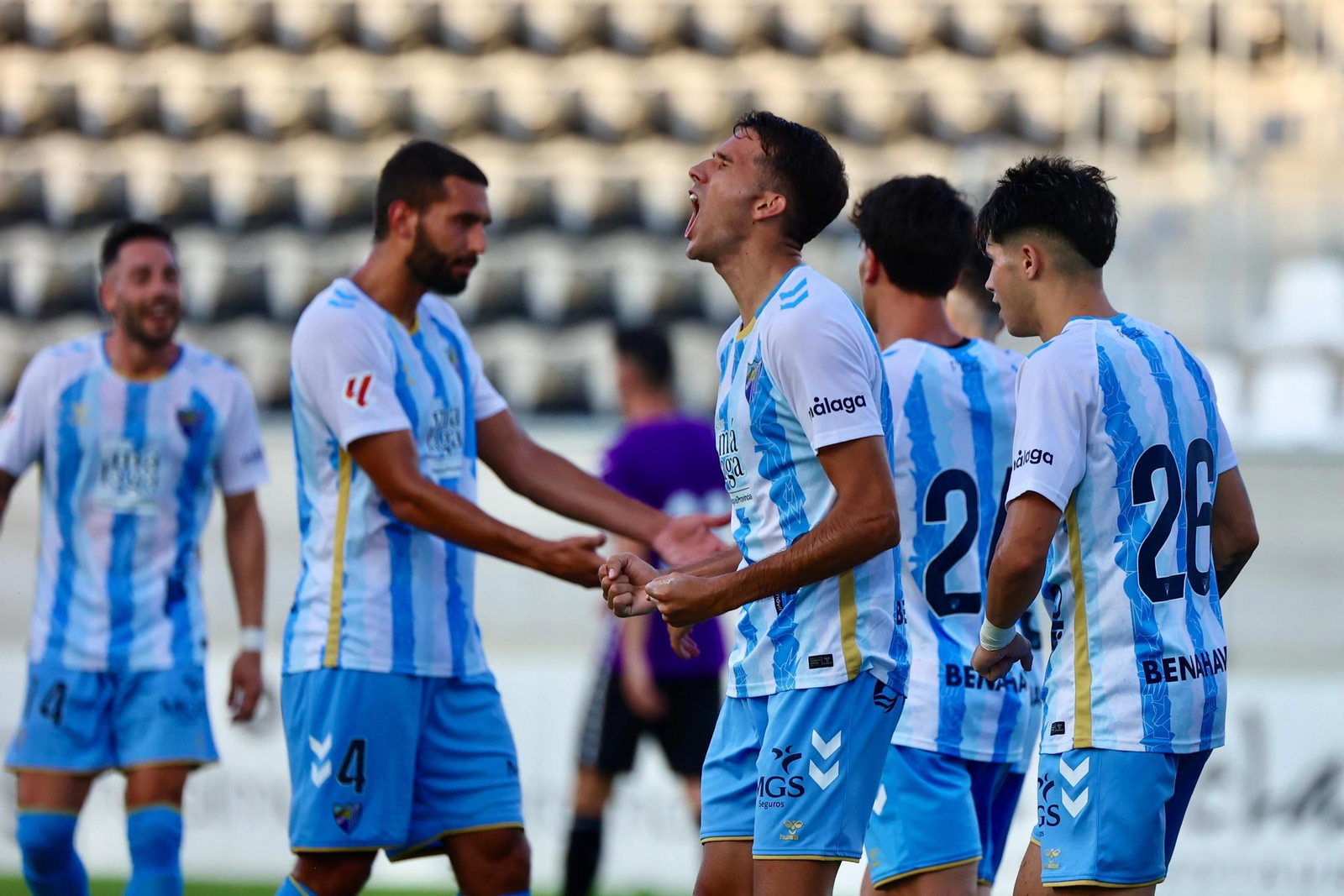 Juanpe celebra el gol ante el Córdoba CF. Juanpe celebra el gol ante el Córdoba CF.