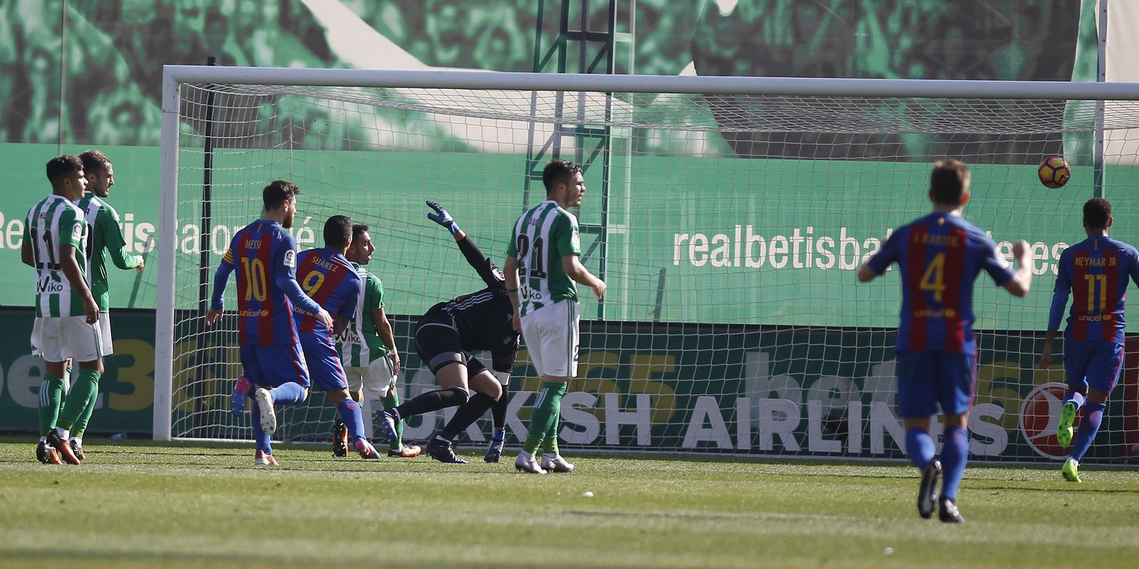 El Betis-Barcelona, en imágenes