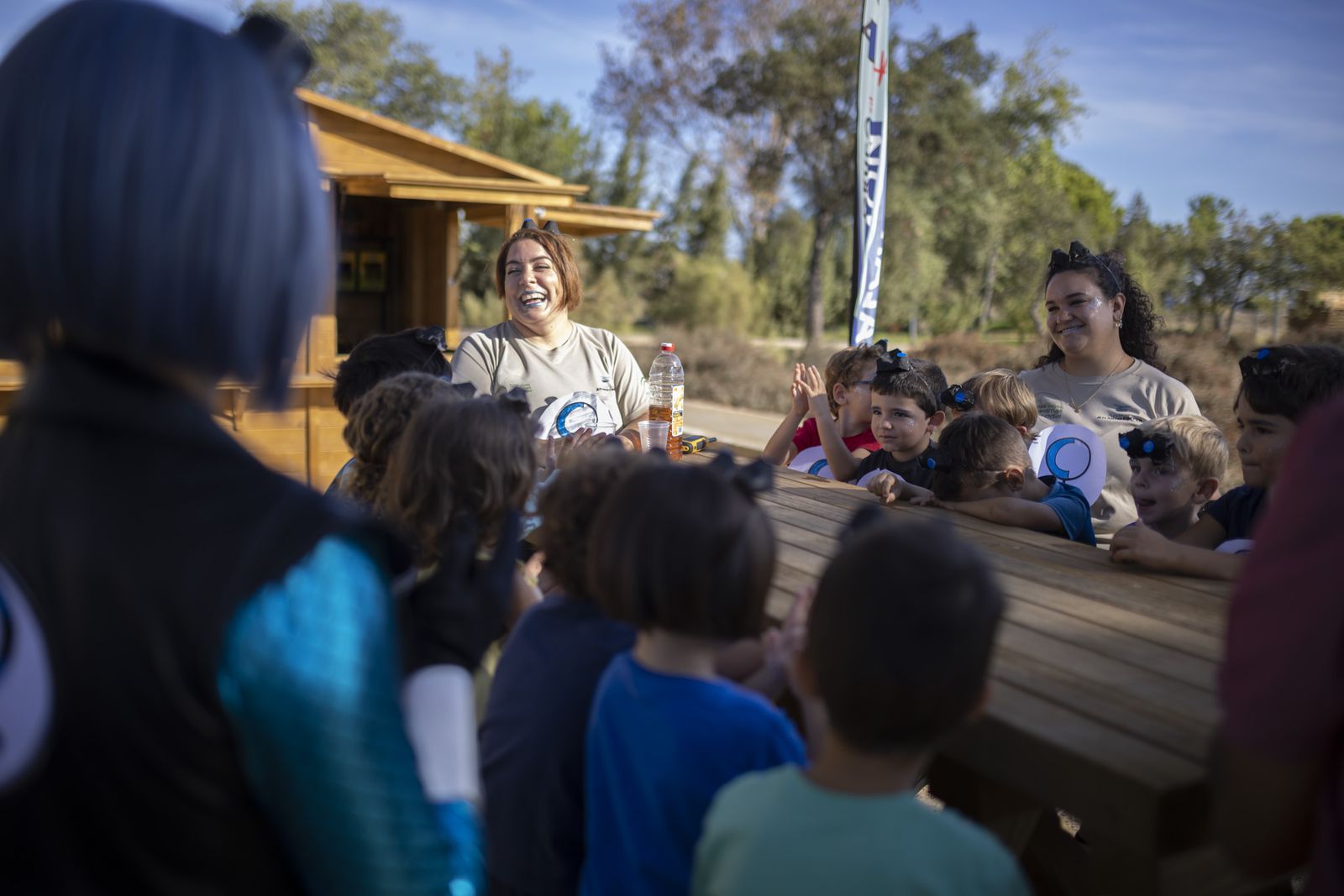 Imágenes de la clausura de la Escuela de Exploradores en Marismas del Odiel