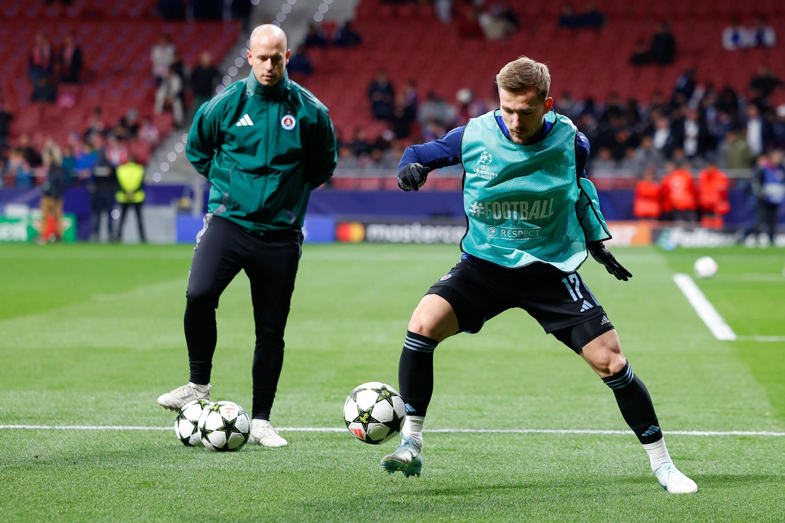 Las fotos del Atlético de Madrid - Slovan de Bratislava