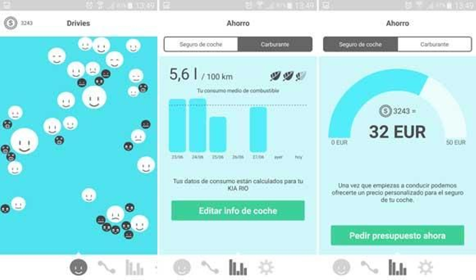 Drivies, la 'app' para conducir mejor