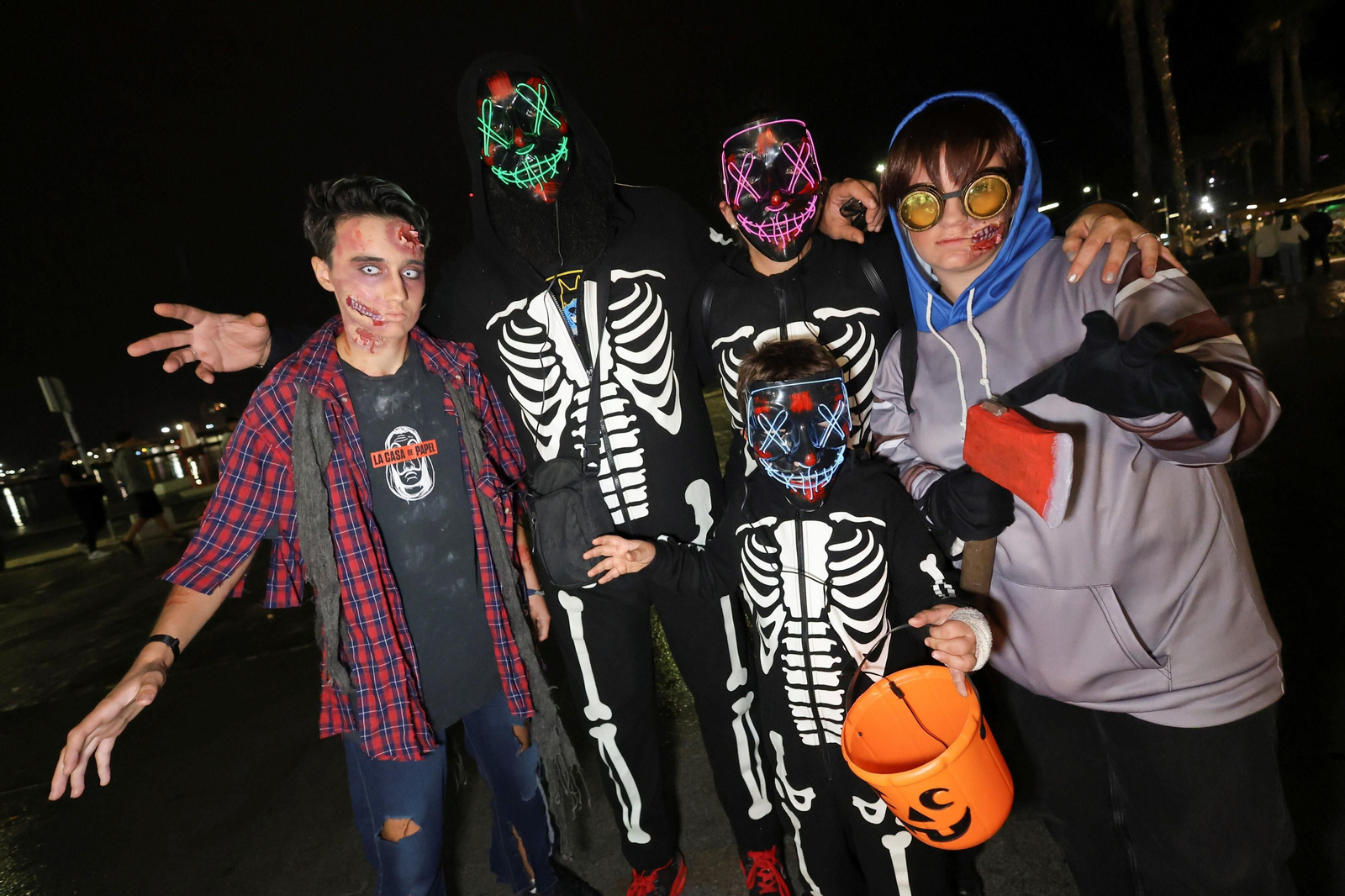 Las fotos de Halloween 2023 en Málaga: Una noche de lo más terrorífica