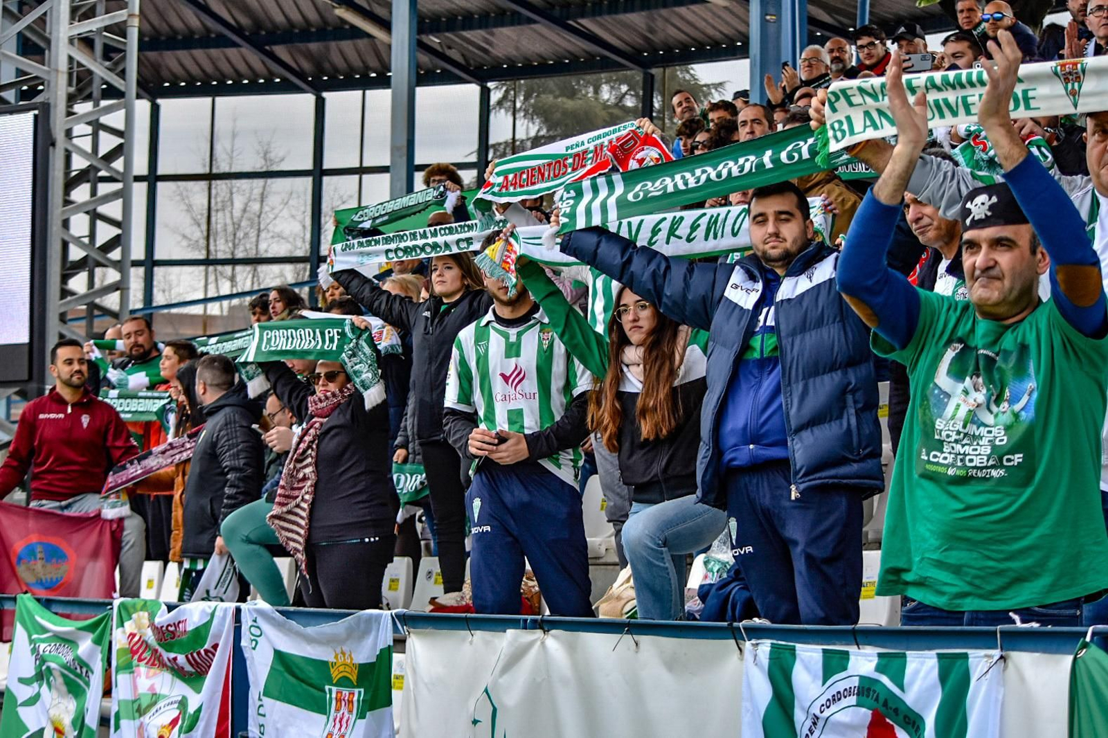Las fotos de la afición del Córdoba CF en Talavera