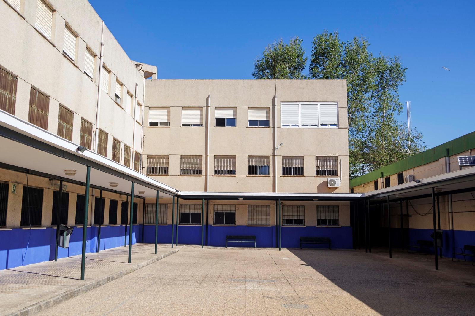 Un colegio en Cádiz.