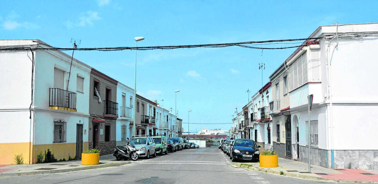 La calle Guetaria, una de las primeras dePescadores.