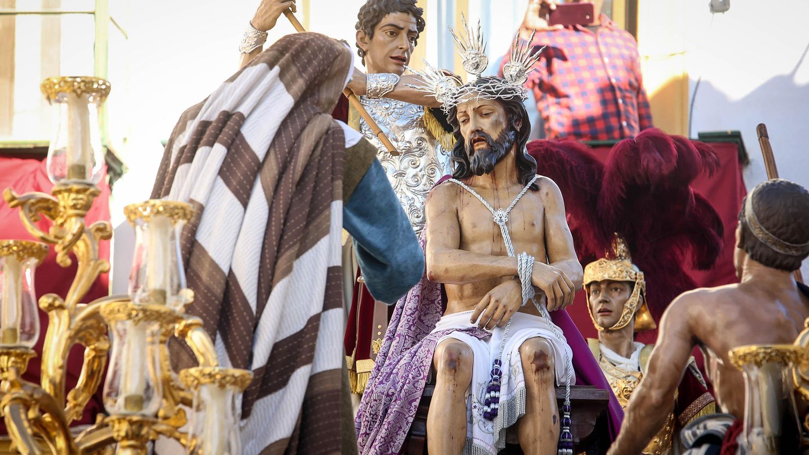 Imagen del misterio de la Coronación de Espinas.