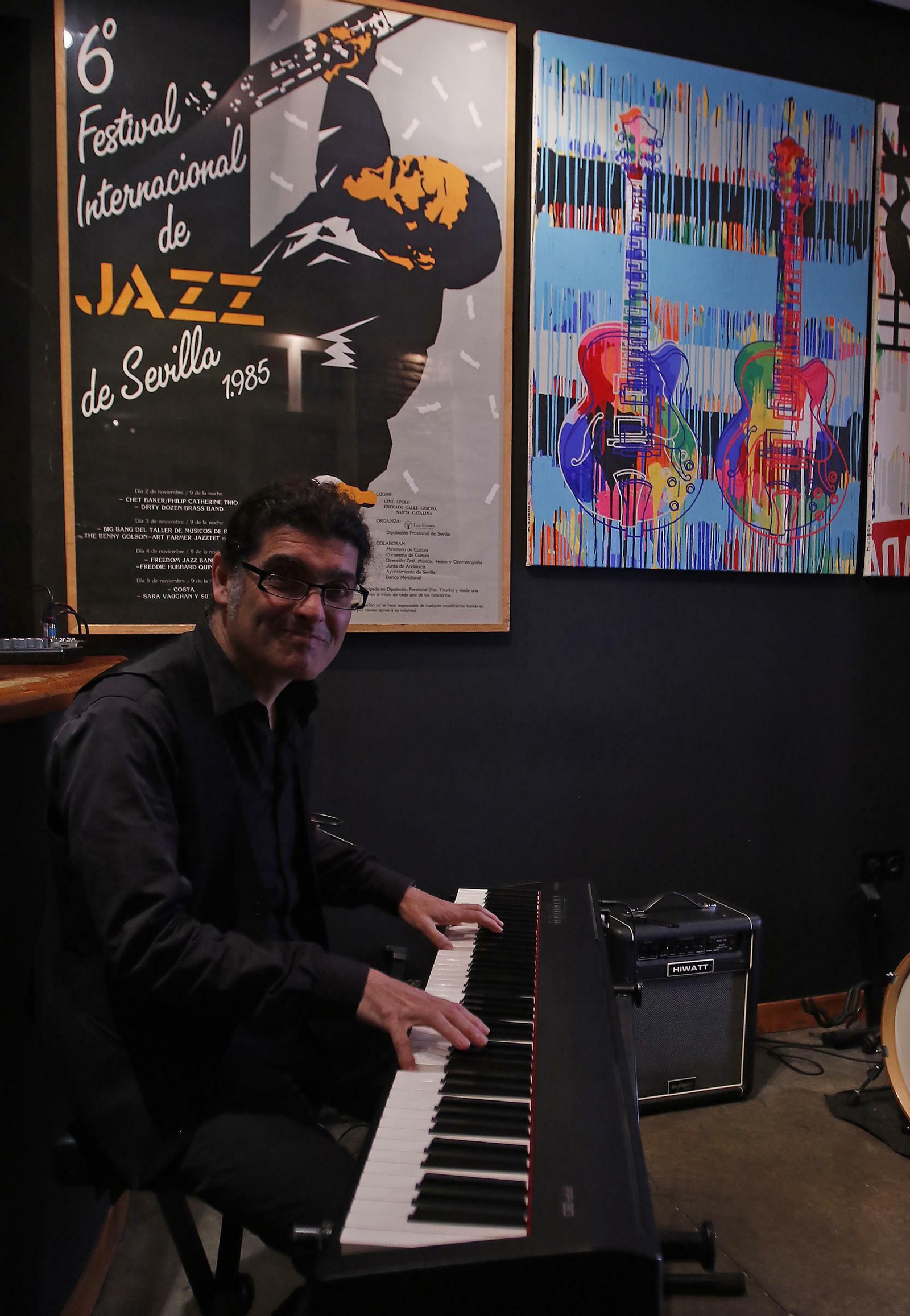 Jorge Moreno, momentos antes de la entrevista.