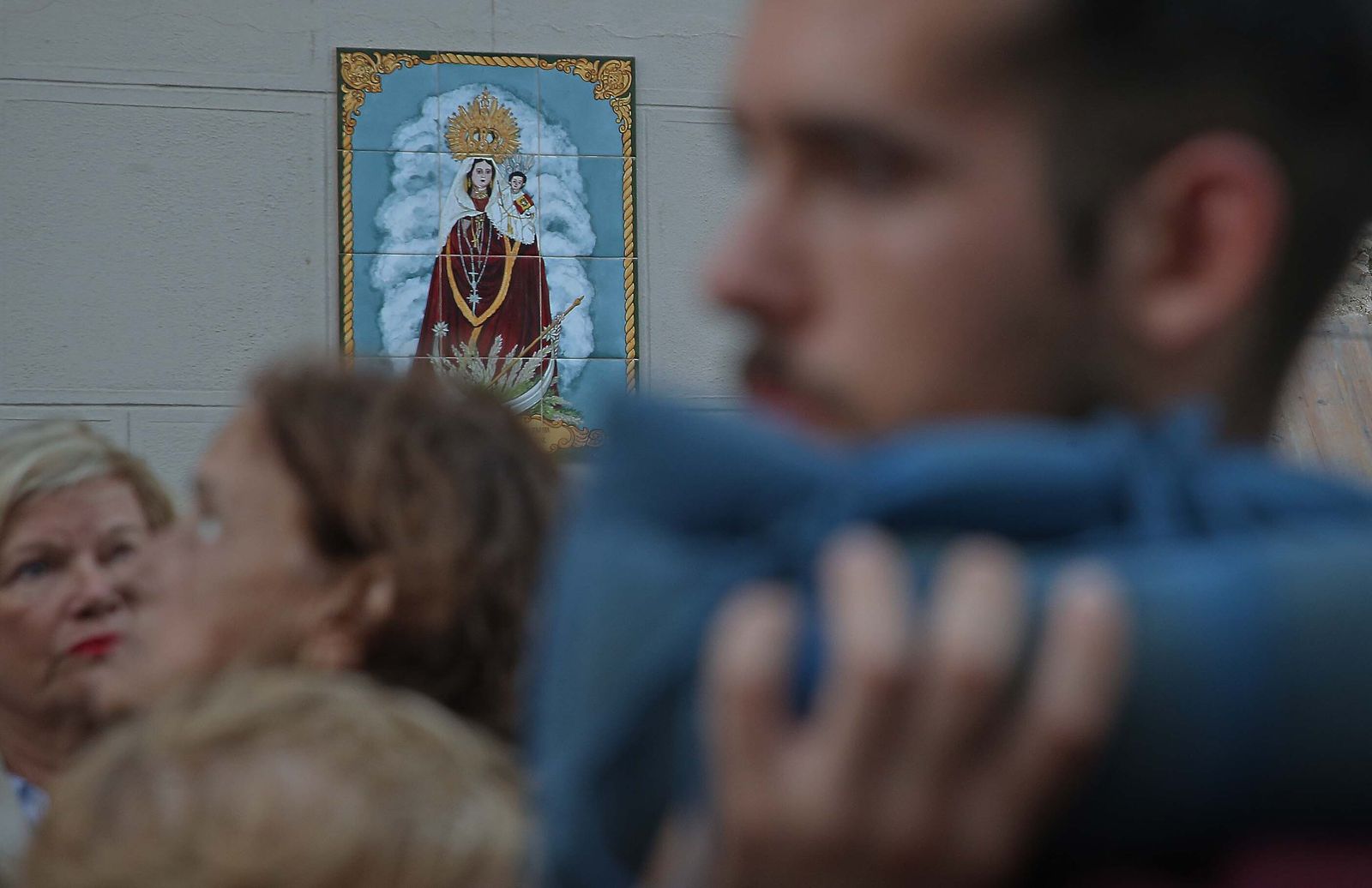 El regreso a su templo de la Virgen de la Luz de Tarifa, en imágenes
