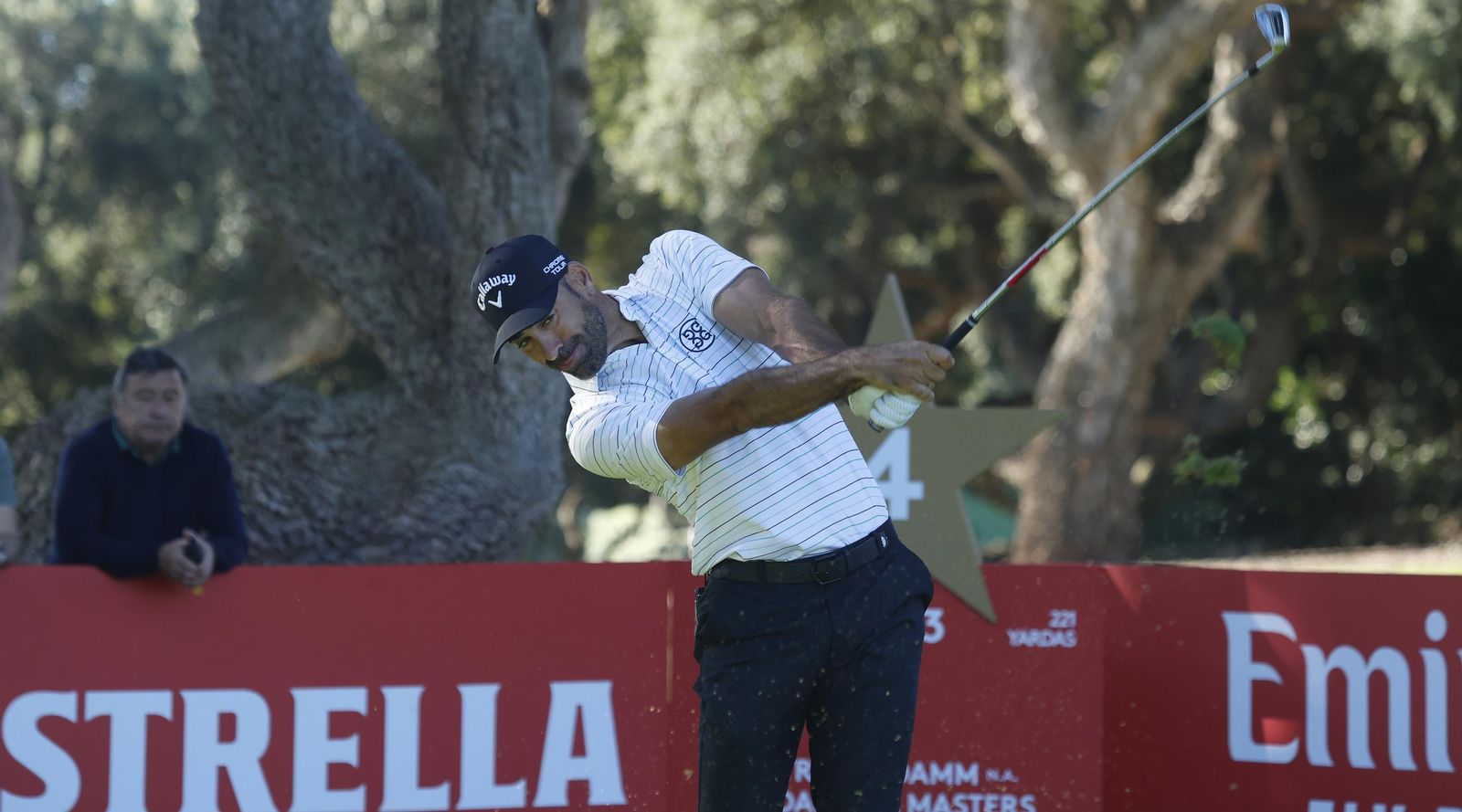 Las fotos de la segunda jornada del Estrella Damm N.A. Andalucía Masters de golf, en el RCG Sotogrande de San Roque