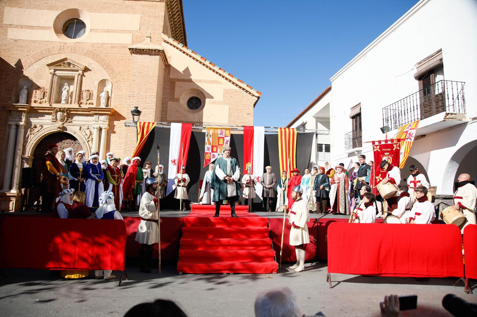 La Recreación de la Pernoctación de los Reyes Católicos en Fiñana, en imágenes