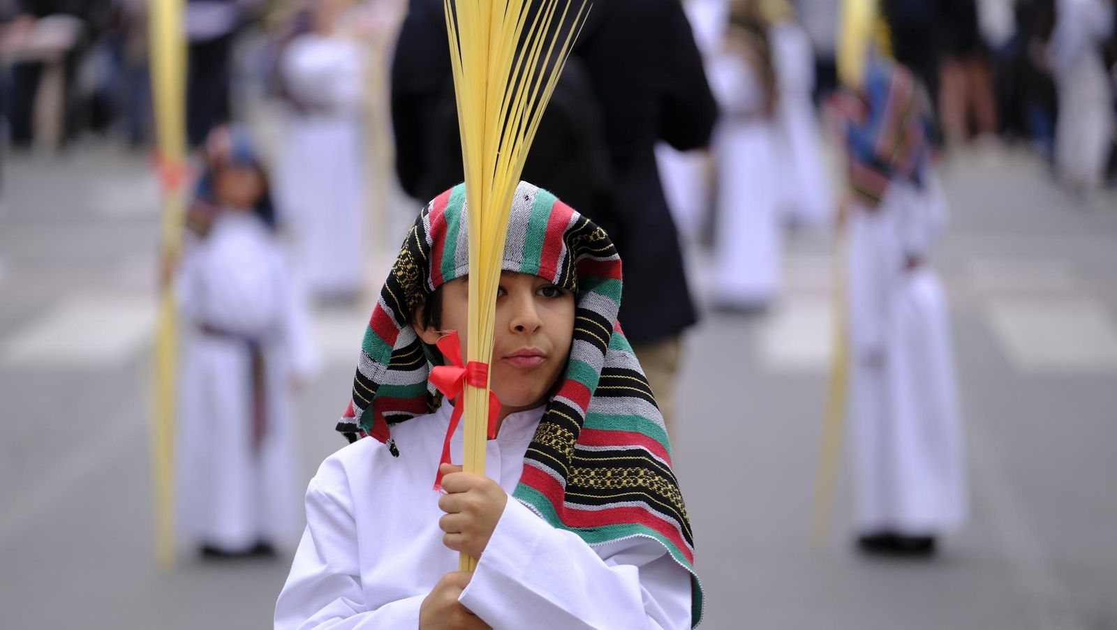 La Borriquita en la Semana Santa de Almería 2025, en imágenes