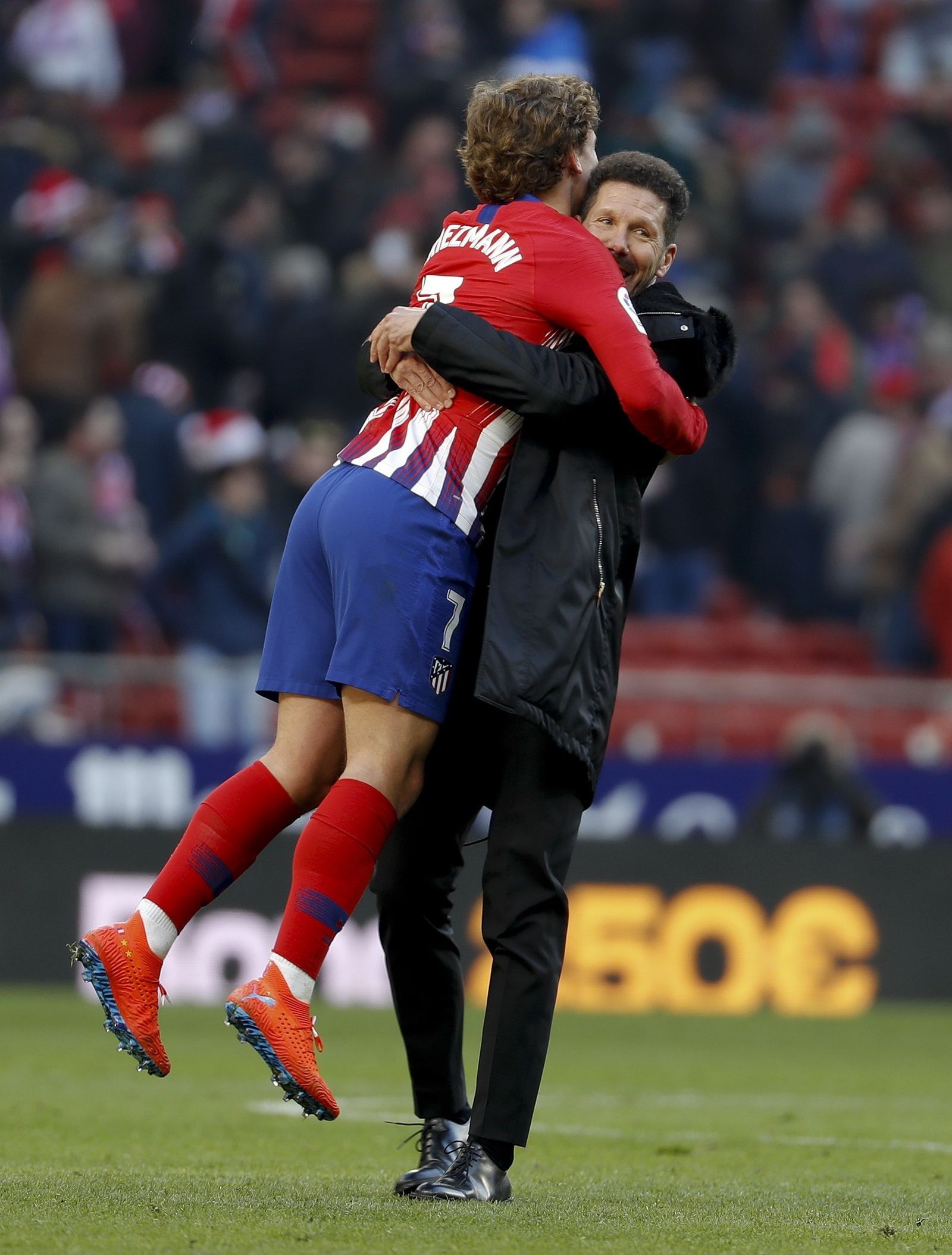 El Atlético de Madrid-Levante, en imágenes