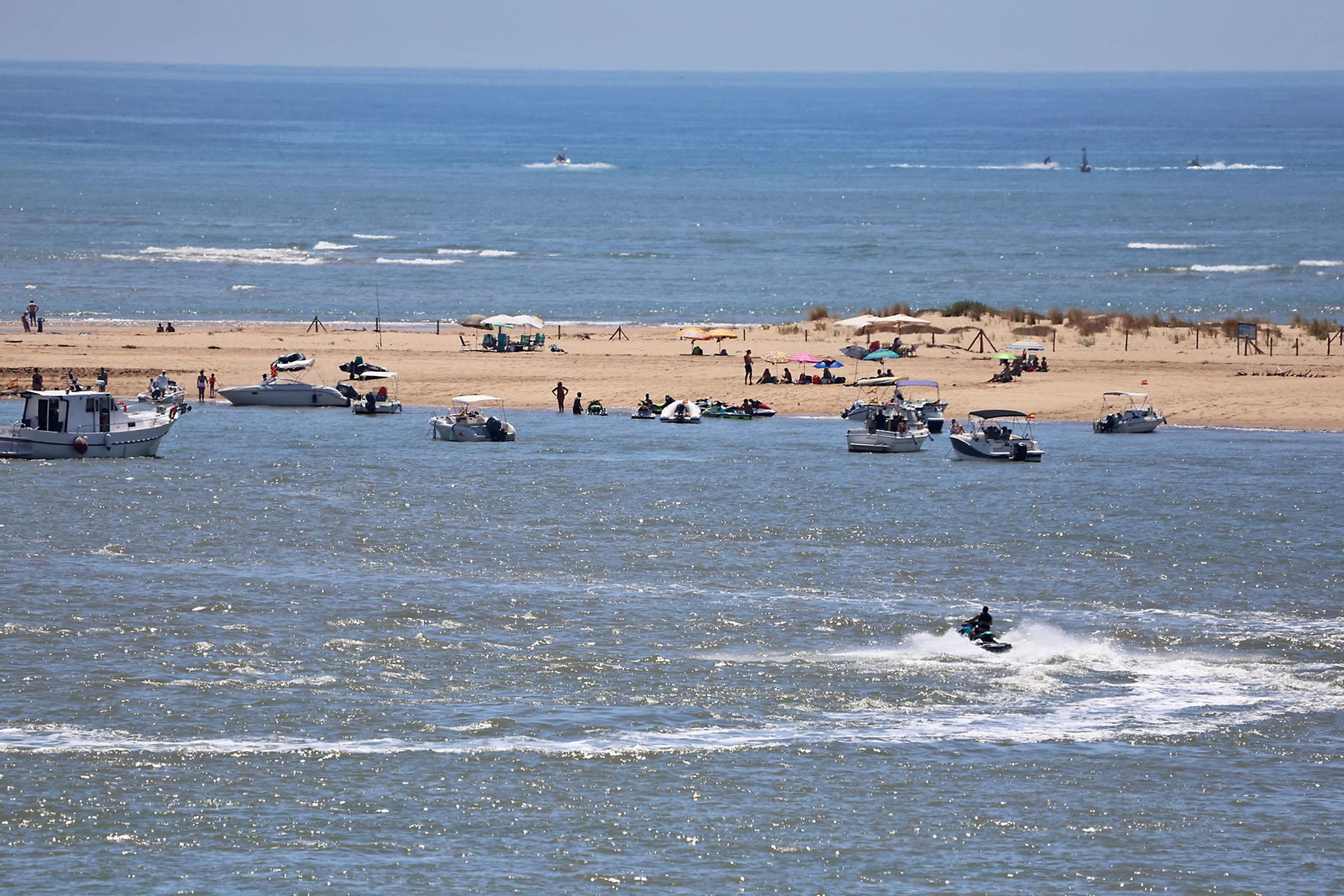 Las espectaculares vistas de la Flecha del Rompido desde el mirador de Nuevo Portil