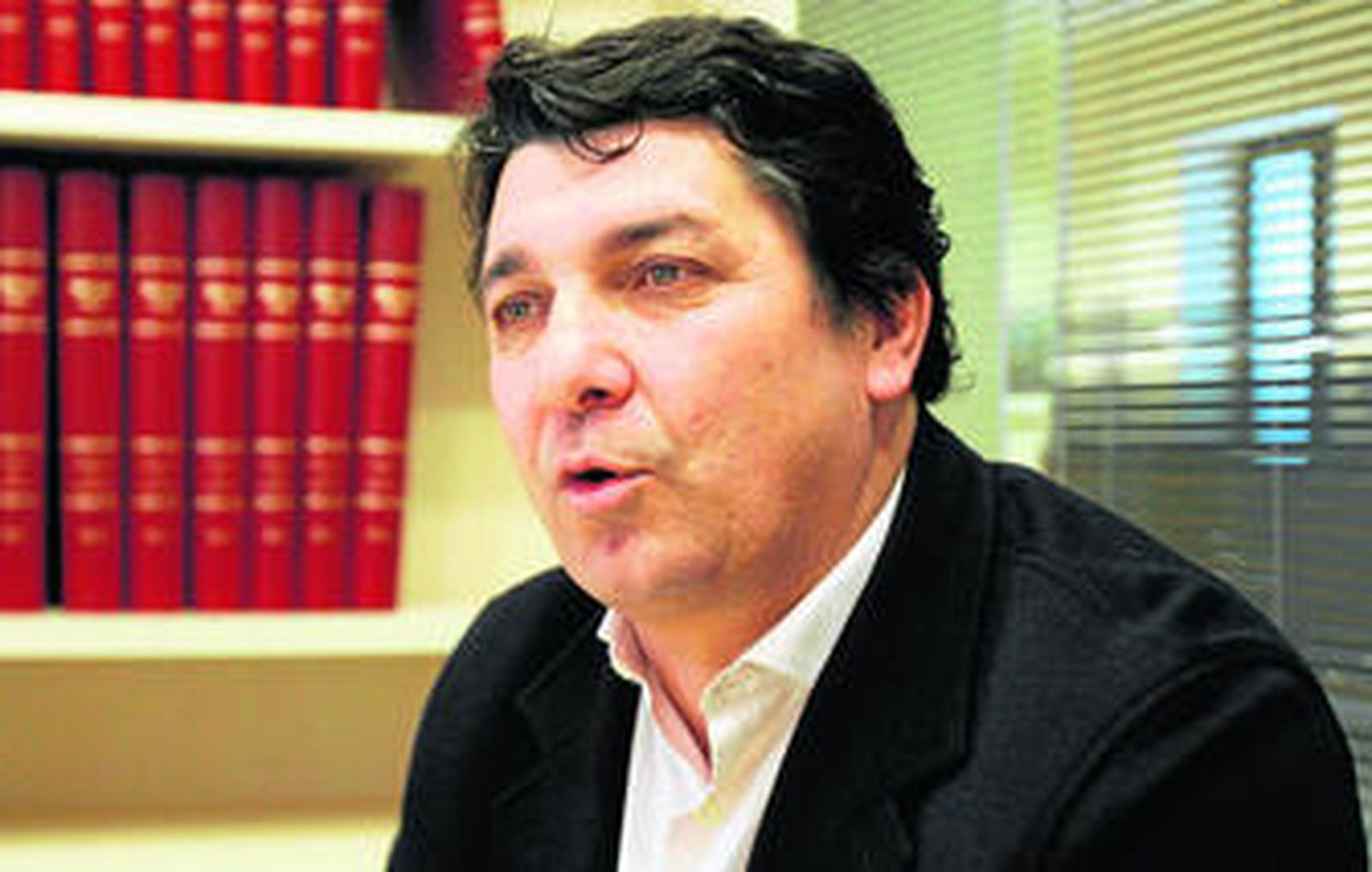 Santi Llorente, jugador de aquel Club Deportivo Málaga.